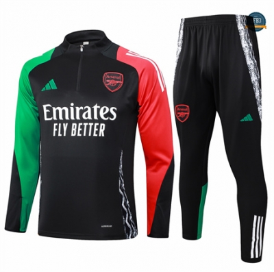 Nuevas Chándal Arsenal Niños Equipación negro 2024/2025