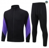 Outlet Chaqueta Chándal Fútbol Barcelona Enfant Equipación negro/Violeta 2025/2026