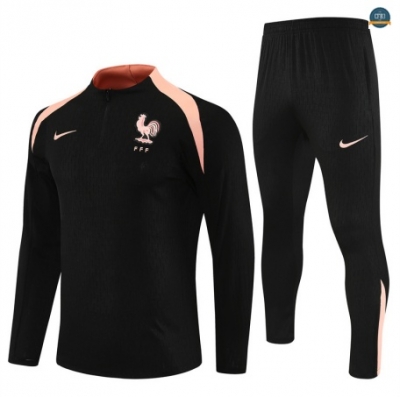 Comprar Chándal Fútbol Francia Enfant Player Equipación negro/Rosa 2025/2026