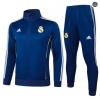 Crear Chaqueta Chándal Fútbol Real Madrid Enfant Equipación Azul marino/Blanco 2025/2026