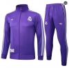 Replicas Chaqueta Chándal Fútbol Real Madrid Enfant Equipación Violeta/Blanco 2025/2026