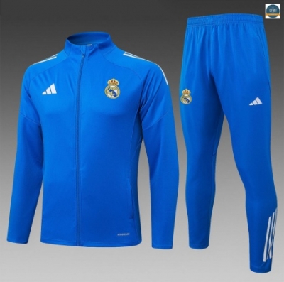 Buscar Chaqueta Chándal Real Madrid Niño Equipación Azul/Blanco 2025/2026