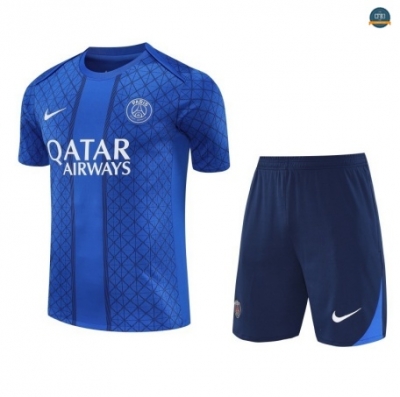 Replicas Paris Saint Germain + Pantalón Equipación Azul/negro 2025/2026