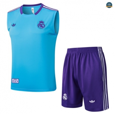Ofertas sin mangas Real Madrid Equipación Azul claro/Violeta/Blanco 2025/2026
