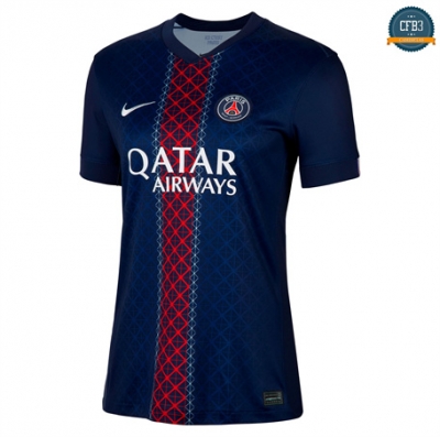 Camiseta futbol Paris Saint Germain Mujer 1ª Equipación 2025/2026