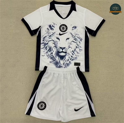 Cfb3 Camiseta futbol Chelsea Niño Equipación Blanco 2025/2026
