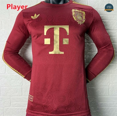 Buscar Camiseta futbol Bayern Munich Player Equipación 125 aniversario Manga larga 2025/2026