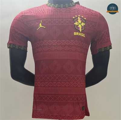 Cfb3 Camiseta futbol Brasil Player Equipación Especial Rojo 2025/2026
