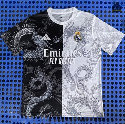 Nuevas Camiseta futbol Real Madrid Equipación Training dragon 2025/2026