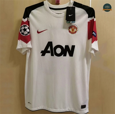 Crea Camiseta futbol Retro 2010-11 Manchester United 2ª Equipación