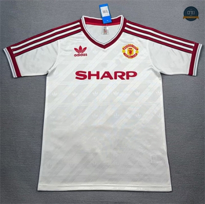 Diseño Camiseta futbol Retro 1986-88 Manchester United 2ª Equipación