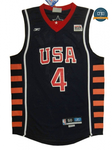 cfb3 camisetas Allen Iverson, USA