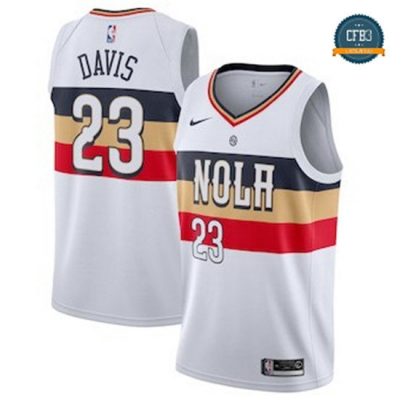 cfb3 camisetas Anthony Davis, New Orleans Pelicans 2018/19 - Earned Edition