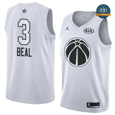 cfb3 camisetas Bradley Beal - 2018 All-Star Blanco