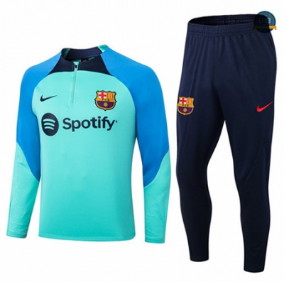 Cfb3 Camiseta Chándal Player Barcelona Equipación Azul/Azul Profundo 2022/2023 C083