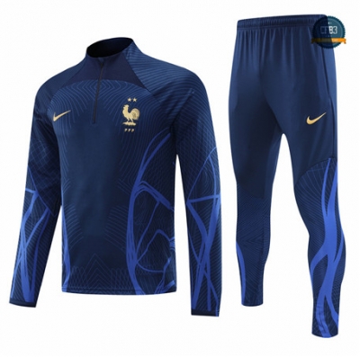 Cfb3 Camiseta Chandal Francia Equipación Azul 2022/2023 f102