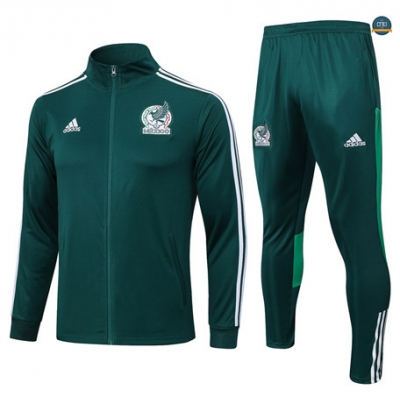 Venta Cfb3 Chaqueta Chándal Mexico Equipación Verde Oscuro 2023/2024 online