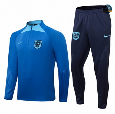 Cfb3 Camiseta Chándal Niños Inglaterra Equipación Azul 2022/2023 C327