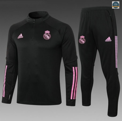 Cfb3 Chandal Niños Real Madrid Negro/Rojo 2020/2021