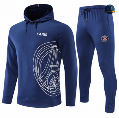 Cfb3 Camiseta Chaqueta Chándal Paris Paris Saint Germain Equipación Sombrero Azul Profundo 2022/2023 C125