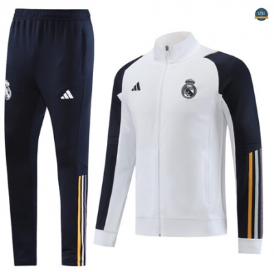 Crear Cfb3 Chaqueta Chándal Real Madrid Equipación Blanco 2023/2024 tienda