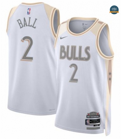 Cfb3 Camiseta Lonzo Ball, Chicago Bulls 2024/25 - City