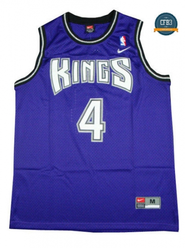 cfb3 camisetas Chris Webber, Sacramento Kings [Morada]