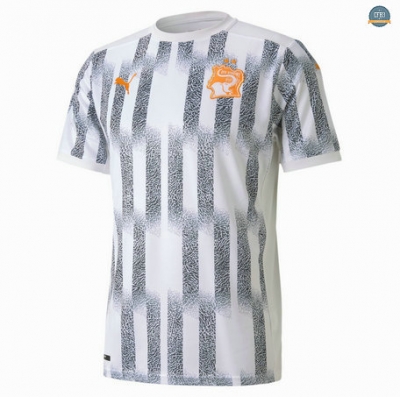 Cfb3 Camiseta Costa de Marfil 2ª Equipación Blanco 2020/2021