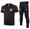 Cfb3 Camisetas Entrenamiento Bayern Munich + Pantalones Negro 2020/2021