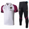 Cfb3 Camisetas Entrenamiento Jordan Polo + Pantalones Blanco/Púrpura 2020/2021