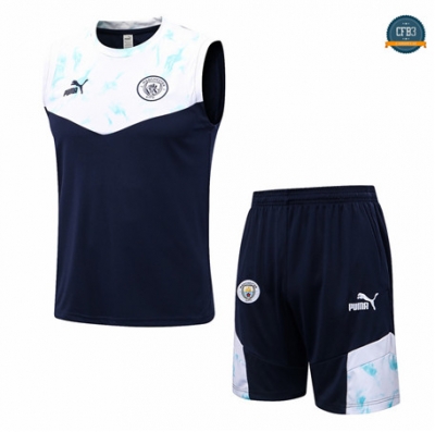 Cfb3 Camiseta Entrenamiento Manchester City Chaleco + Pantalones Equipación 2022/2023 f359