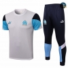 Cfb3 Camiseta Entrenamiento Marsella + Pantalones Equipación Blanco 2021/2022