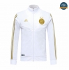 Camiseta Chaqueta Q118 Argelia Equipación Blanco/Negro 2019/2020 Cuello Alto