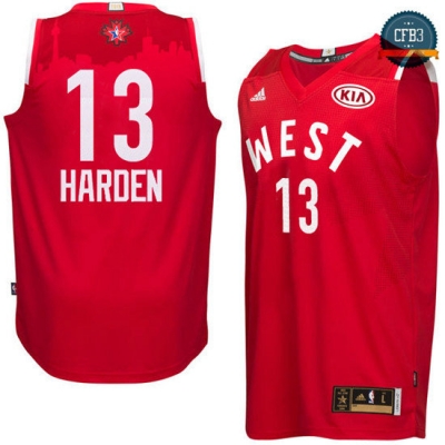 cfb3 camisetas James Harden, All-Star 2016