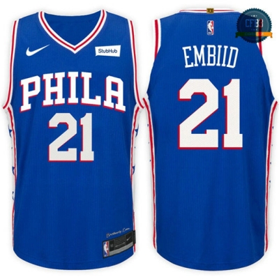 cfb3 camisetas Joel Embiid, Philadelphia 76ers - Icon