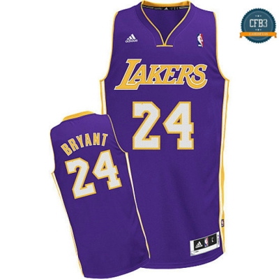 cfb3 camisetas Kobe Bryant, Los Angeles Lakers [Morada]