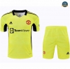 Cfb3 Camiseta Manchester United + short Amarillo 2021/2022