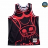 Cfb3 Camiseta Chicago Bulls - Mitchell & Ness 'Cara grande'