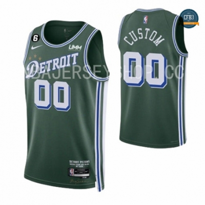 Nuevas Cfb3 Camiseta Custom, Detroit Pistons 2022/23 - Classic