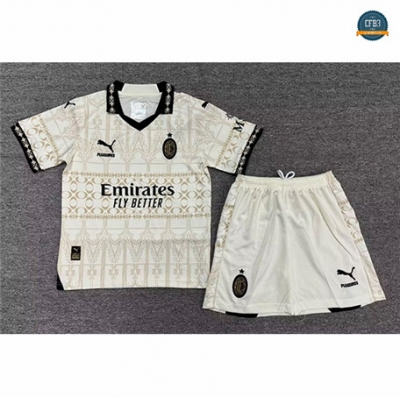 Cfb3 Camisetas AC Milan Niño 4ª blanco 2023/2024