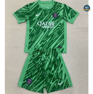 Cfb3 Camiseta futbol Paris Saint Germain Niño Portero Equipación Verde 2024/2025