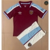 Cfb3 Camiseta West Ham United Niños 1ª Equipación 2021/2022