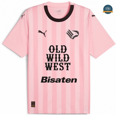 Diseñar Cfb3 Camiseta Palermo 1ª Equipación Rosa 2023/2024 baratas