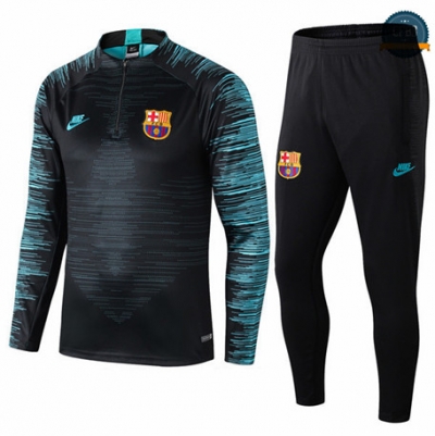 Cfb3 Chandal Niños Barcelona Negro/Verde Strike Drill 2019/2020