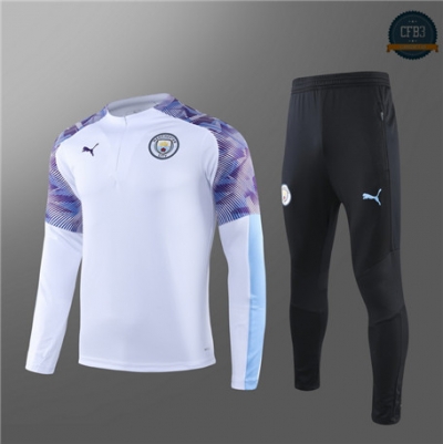 Cfb3 Chandal Niños Manchester City Blanco 2019/2020