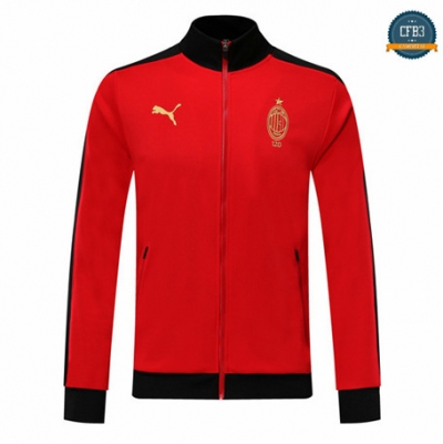 Cfb3 Chaqueta AC Milan Rojo/Negro 2019/2020