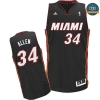 cfb3 camisetas Ray Allen, Miami Heat [Negra]