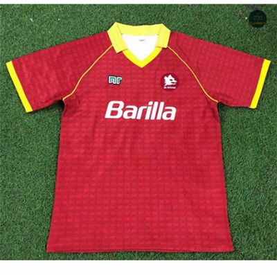 Cfb3 Camiseta Retro 1990-91 AS Roma 1ª Equipación