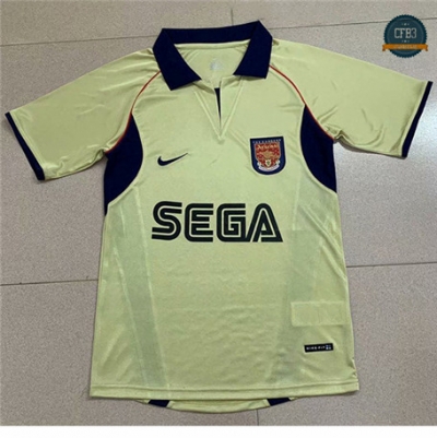 Cfb3 Camiseta Retro 2002 Arsenal 2ª Equipación