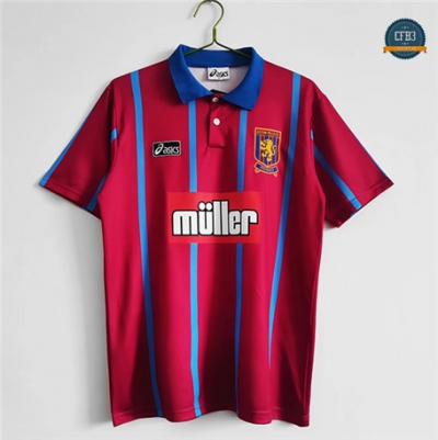 Cfb3 Camiseta Retro 1993-95 Aston Villa 1ª Equipación
